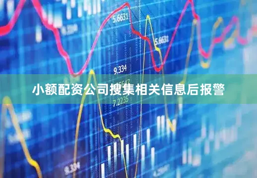 小额配资公司搜集相关信息后报警